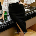 High Quality Women Vent Long Skirt